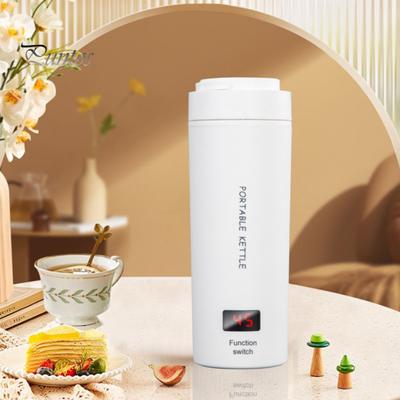 Портативный электрический чайник, грелка с 4 настройками температуры, цифровой дисплей, автоматическое отключение, пищевой электрический чайник, не содержащий BPA, бойлер