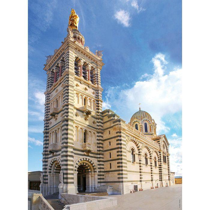 Nathan-Puzzle Adulte 500 pieces-Notre-Dame de la Garde (Collection Régions de France)-des 12 ans-Pz qualité supérieure-12002001