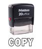 Printtoo Rubber Stamp Office Stationary COPY Self Inking Custom Stamp-Black