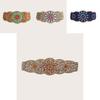 Waist Beaded Bohemian Belt With Firework Design And Elastic Closure For Festivals Travel And