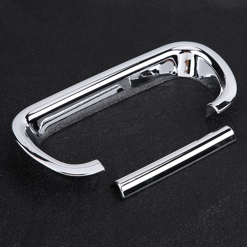 Серебристый хромированный задний стоп-сигнал автомобиля, накладка на капот, рамка для Suzuki Vitara 2016 2017 2018 автомобиля