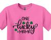 One Lucky Mama St. Patrick's Day Shirt, Irish Mom Gift