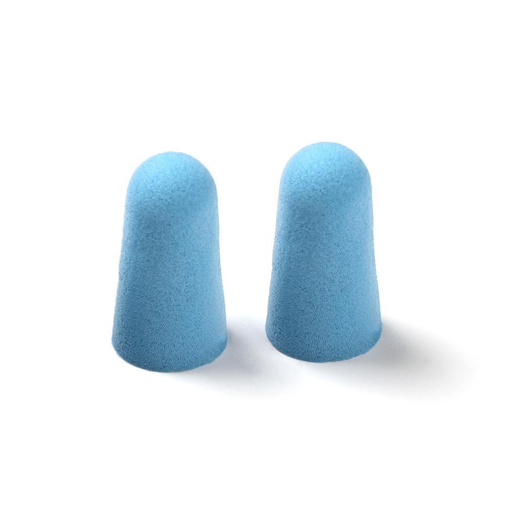 Random Color Sleeping Travel Rebound Anti-noise Soft Polyurethane Foam Tapered Earmuffs Earplugs