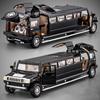 1/32 HUMMER H2 Расширенная версия Металлическая модель автомобиля Литье под давлением Металл Коммерческие транспортные средства Модель автомобиля Симуляция звука и света Игрушки для детей Подарок
