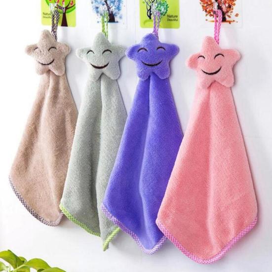 Cute Soft Hanging Hand Towel