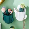 Self-adhesive Bathroom Accessories Cactus Hook Toothbrush Holder Storage Rack Shaver Organizer