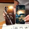 S-Звездный путь Корабли Чехол для телефона Для Samsung S25,S24,S21,S22,S23,S30,Ultra,S20,Plus,Fe,Note,10,9,5G Прозрачный чехол