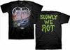 Новая Оригинальная Футболка Смертельного Металла Группы New Authentic Obituary Альбом Slowly We Rot Причина Смерти Унисекс