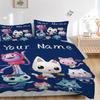Custom Textile Dollhouse Fun Bedding 3 Piece Set HD Print Duvet Cover Pillowcases for Teens Adult Bedroom Decoration