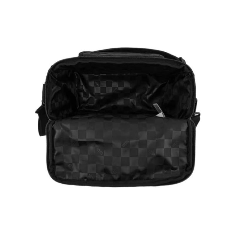 Vans Полиэстеровая наплечная сумка, сумка через плечо, сумка-слинг обычная унисекс черная Vans VN000BZNBLK