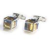 Запонки Kamakura Cufflinks Studio Cube Cufflinks cf239 Multi-Crystal