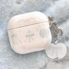 Милый корпус с бантиком imd для Apple AirPods 1 2 3 Pro 2-го 4-го беспроводной Bluetooth-зарядный кейс чехол для наушников чехол-подвеска