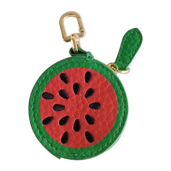 Милый фруктовый кошелек для монет, брелок-подвеска, мини-фруктовый кошелек для монет, брелок-подвеска для кошелька на молнии для мелочи