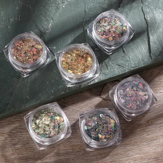 1 набор DIY достаточное количество экологически чистые ультратонкие сверкающие красочные блестки для ногтей блестки для маникюра декор для ногтей блестки