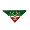 Pet Christmas Scarf Merry Christmas Print Dog & Cat Triangle Scarf Holiday Neckerchief For Teddy Golden Retriever Party Decor