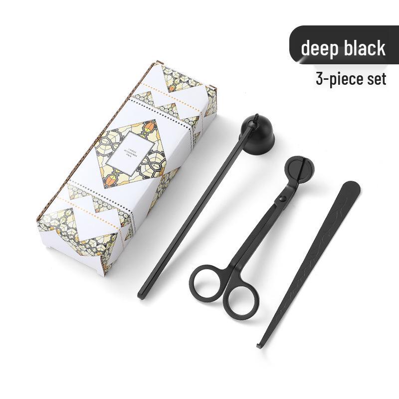 Набор инструментов для ароматерапевтических свечей из нержавеющей стали: Маленький тушитель и ножницы