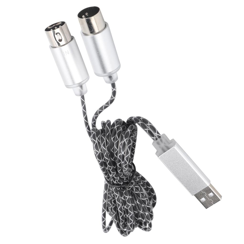 Кабель MIDI для передачи данных USB TPE оболочка Электронное пианино к компьютеру Линия для редактирования и подключения