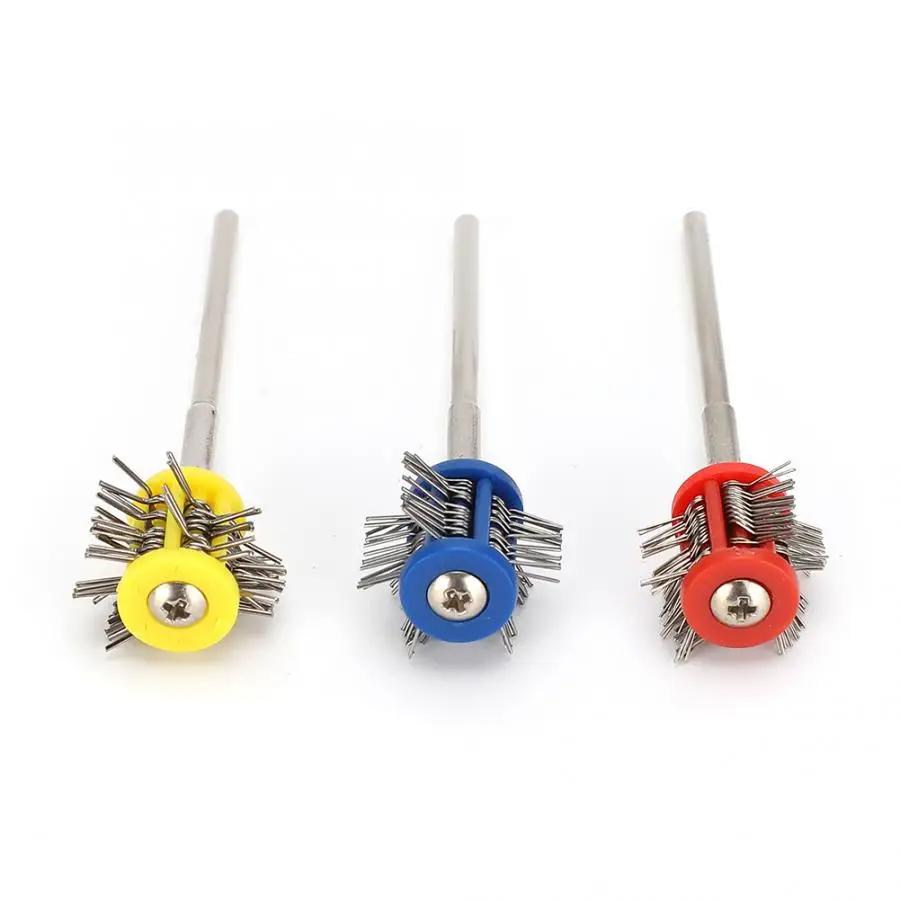 Профессиональные текстурирующие щетки с ручкой, полировальная зернистость, матовая проволочная щетка, полировальная зернистость для ювелирных изделий, инструменты для изготовления ювелирных изделий своими руками