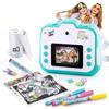 3 In 1 Instant Camera - CANAL TOYS - CLK 001 - Blue - From 8 Years Old
