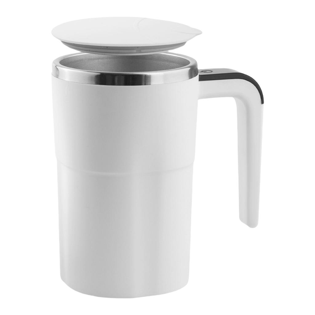 Self Stirring Mug Auto Magnetic Coffee Mug Stainless Steel Travel Coffee Mug Suitable for Coffee Milk Cocoa and Other Beverages