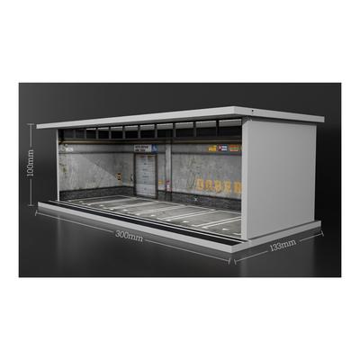 Moreart Garage MO914086 Модель Диорама Миниатюрный автомобиль 1/64 [Б/у]