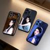 Чехол для телефона Ju Jingyi K- Kiku для iPhone17,16,15,14,13,12 Plus,Max Мягкий силиконовый черный чехол