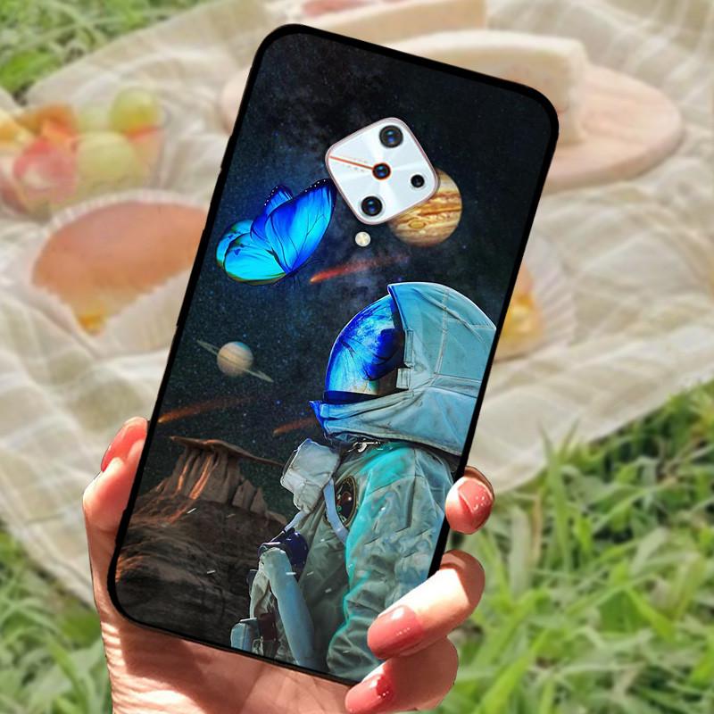 Для Vivo V17 Россия Чехол Vivo 1920 ТПУ Мягкий Силикон Мраморный Чехол для Телефона Для Vivo S1 Pro Fundas V1945A V1945T Чехол Оболочка