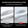CRY1 8pc Car Door Bowl Handle Protector Stickers Transparent Anti-scratch For Mercedes Benz W212 W211 W213 W203 W205 W204 A C E B R