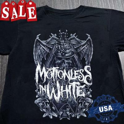 РАСПРОДАЖА Новая мужская футболка с коротким рукавом Motionless In White S-235XL Унисекс футболка