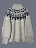 European Retro Soft Knit Long Sleeve Pullover - Women's Autumn/Winter Sweater