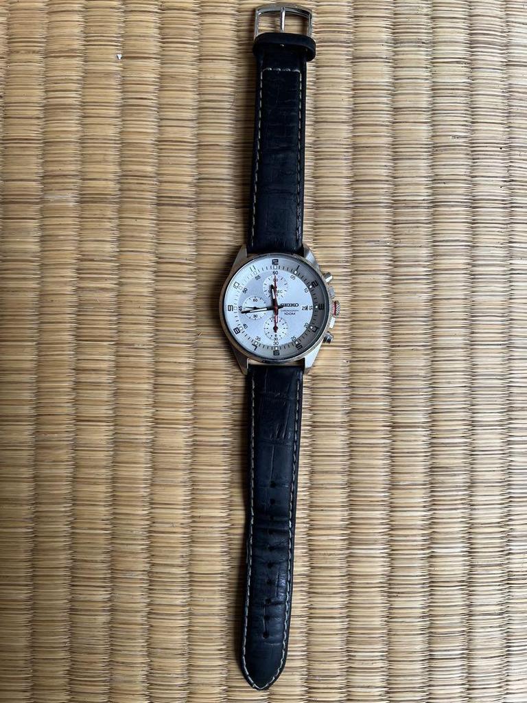 [USED] SEIKO Chronograph Watch 100m Water Resistant