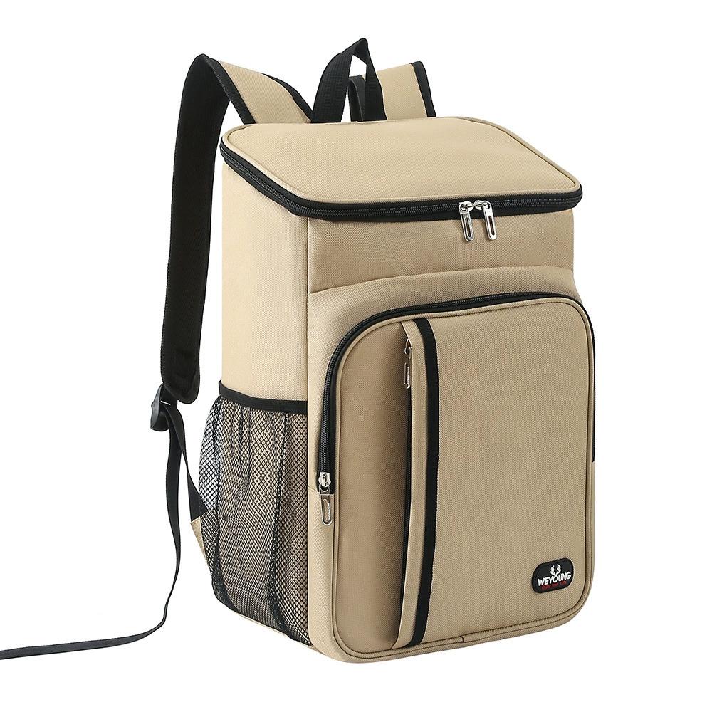 Thermal Backpack Waterproof Thickened Cooler Bag 20L Large Insulated Food Grade PEVA Family School Picnic Refrigerator Lunch Bag