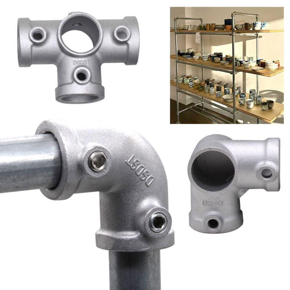 1\2''/3\4"/1'' Frame Fasteners Fixed Buckle Circular Pipe Connector Pipe Fitting Connector Pipes