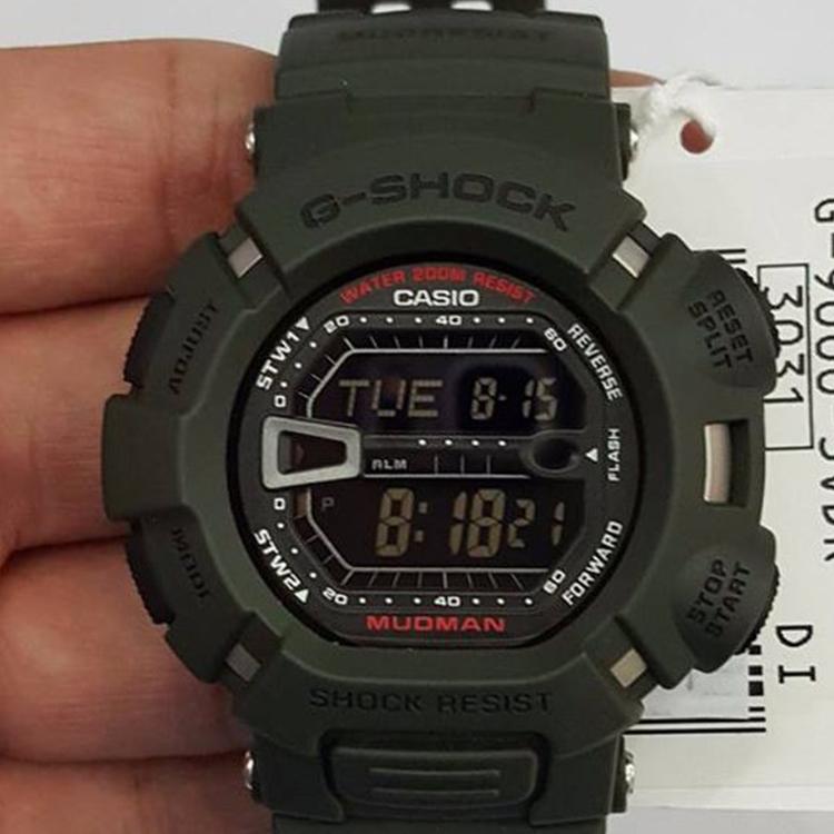 Casio Мужские Черные Часы G-9000-3V G-9000-3V