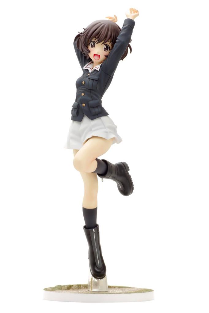 Dream Tech Girls Panzer Yukari Akiyama Panzer Jacket Scale PVC Painted Finished Figure & Ver. 1/8
