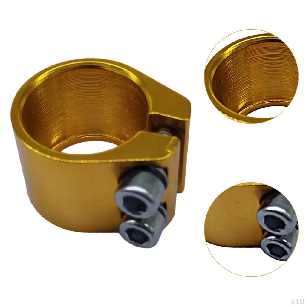 Подседельный хомут 28,6 мм Надежный сменный аксессуар Легкий зажим-фиксатор Подседельный штырь для шоссейного велосипеда