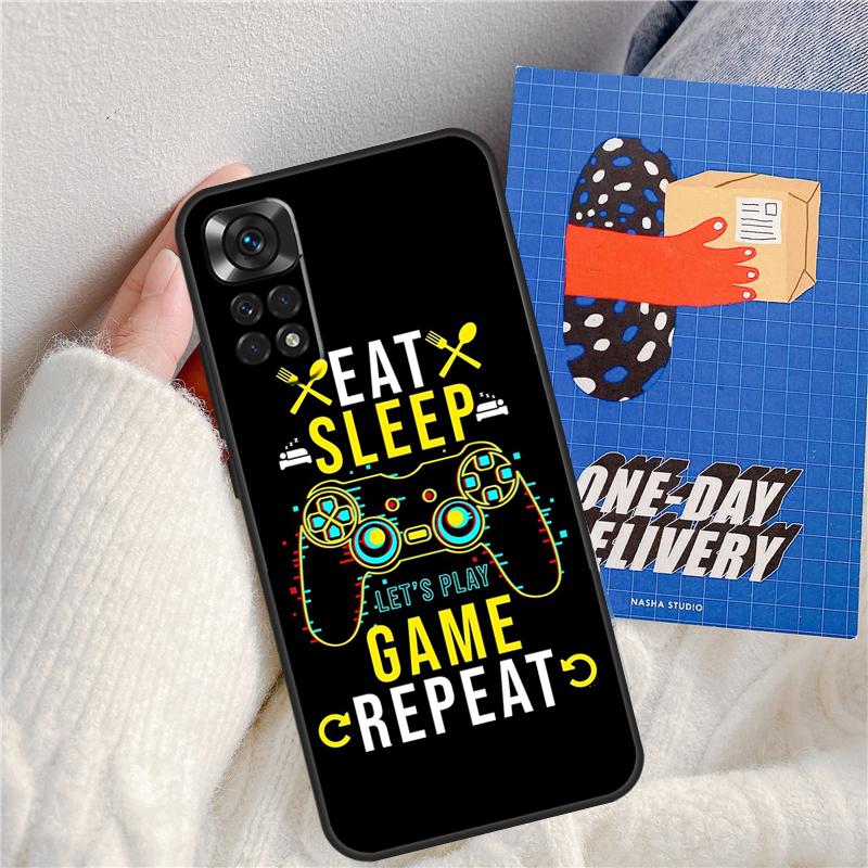 Game Repeat Funda For Xiaomi Redmi Note 14 Pro 13 9 10 11 12 9S 10S 11S 12S Redmi 13C 10C 12C 14C Case