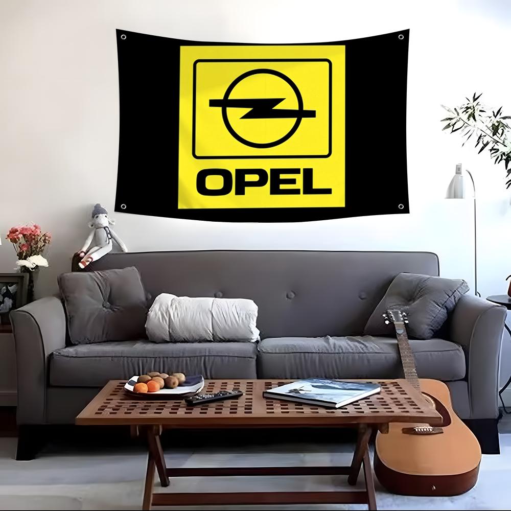 Флаги с металлическим логотипом O-Opels Motor Sport, солнцезащитные, ветрозащитные, для улицы, декор для фестивалей, дворов, садов, магазинов, кемпинга
