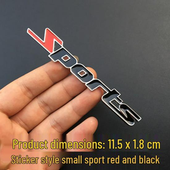 3D Металлическая Наклейка Логотип Спортивного Автомобиля для Модифицированных Автомобилей