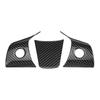 For Tesla Model 3 Model Y Carbon Fiber Steering Wheel Button Cover Trim Car Styling Decoration Car Interior