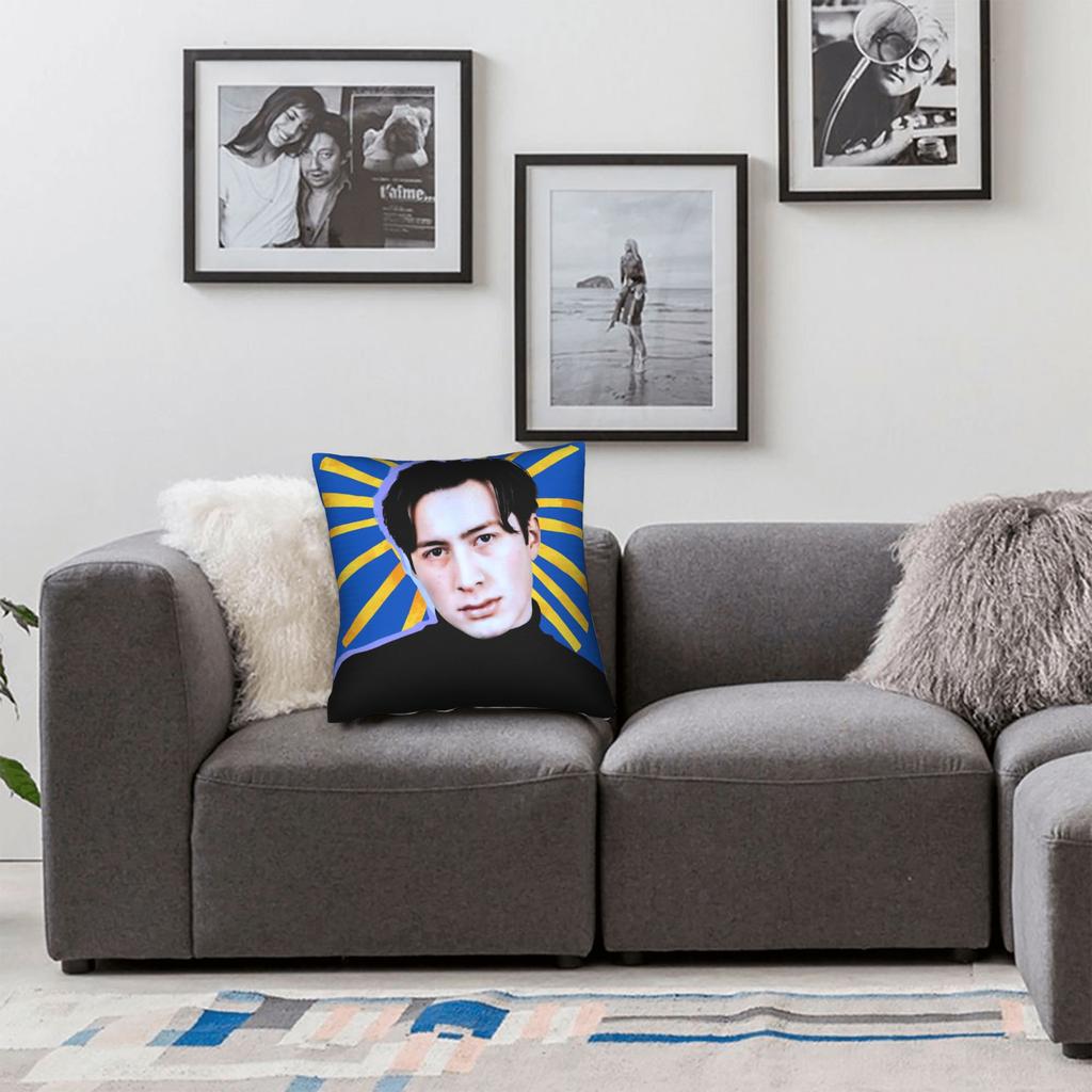Heated Rivalry Square Pillow Covers Polyester Sofa Shane Hollander Cushion Case Cute Decorative Pillow Cover 45*45