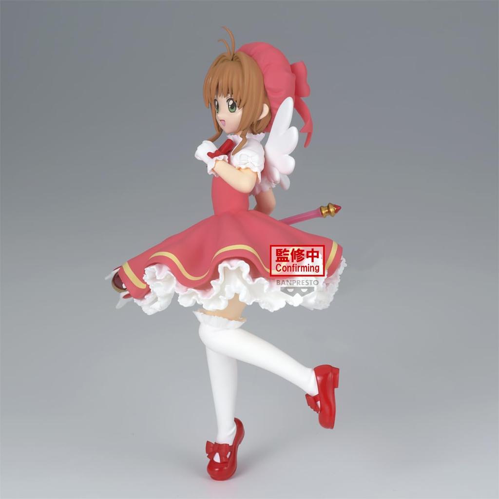 BANPRESTO Action Figure Sakura Kinomoto, Cardcaptor Sakura Clow Card, 20cm, Multicolor, BP28647P, Collectible Figure, Perfect for Anime Fans