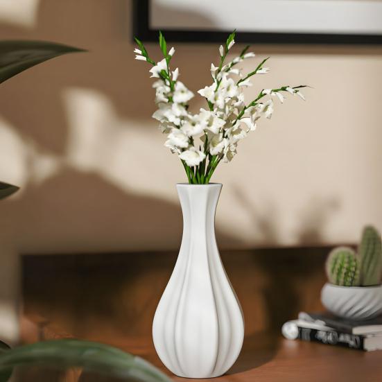 1 Набор Силиконовая форма для вазы для цветов своими руками Ручная работа Декоративная ваза Форма для литья из эпоксидной смолы Изготовление ваз Поделки Форма для гипса и цемента