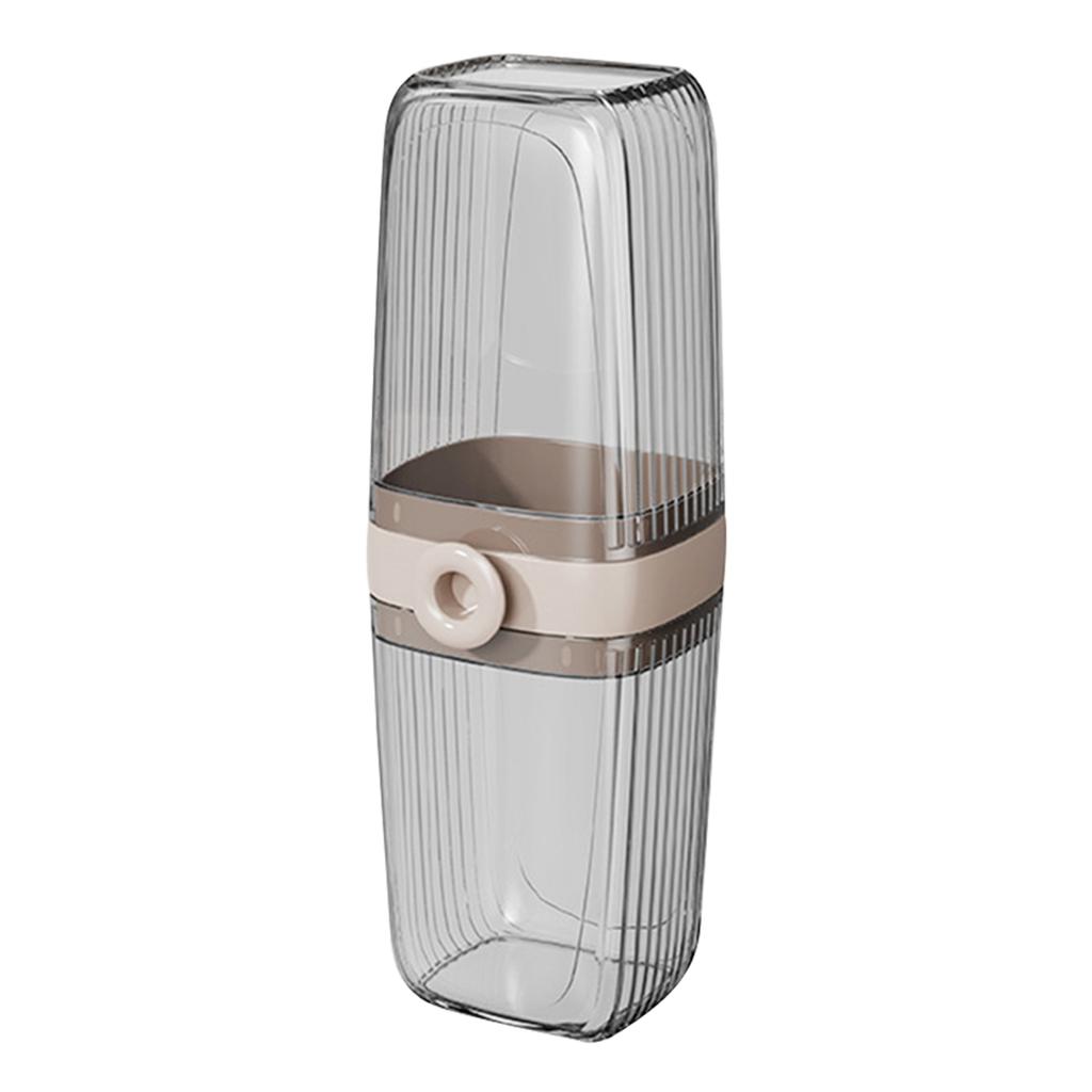 Дорожный футляр для зубных щеток2 в 1 Портативный органайзер для зубной пасты для дома и улицыДомашний контейнер для хранения Аксессуары для ванной комнаты