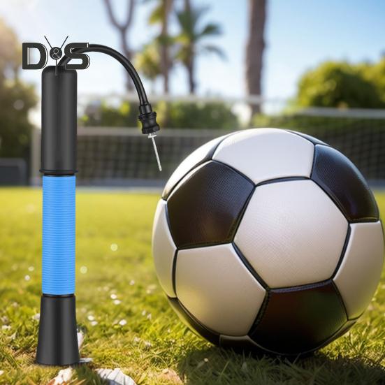 Спортивный насос для мячей Портативный воздушный насос для накачивания мячей с иглой для хранения Система накачивания Push And Pull Ручной насос для волейбола, баскетбола, футбола