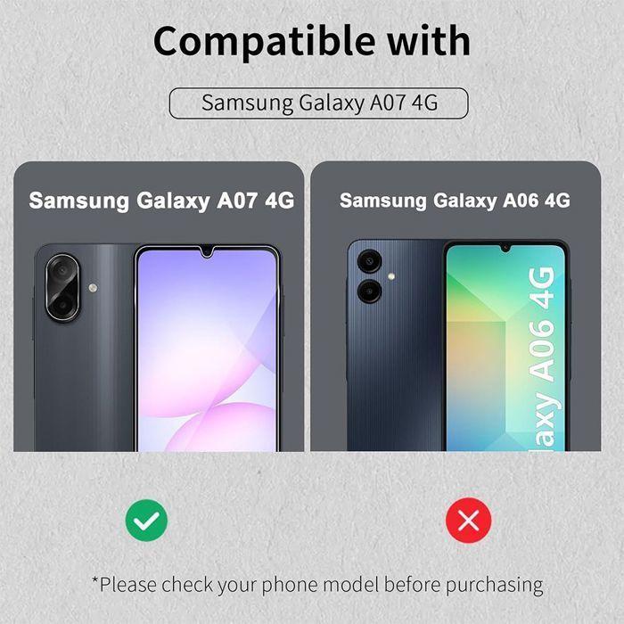 Film de Protection Téléphone - BOOLING - Samsung Galaxy A07 - Verre Trempé Caméra Arrière