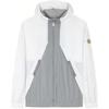 Anta Lifestyle Series Olympic Culture Series Hooded Color Block Loose Long Sleeve Jacket Men Jackets Paper-White 152438608-1