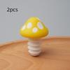 2pcs Mushroom-Shaped Wine Stoppers Colorful Mushroom Decoration Practical Wine Accessories  Kitchen