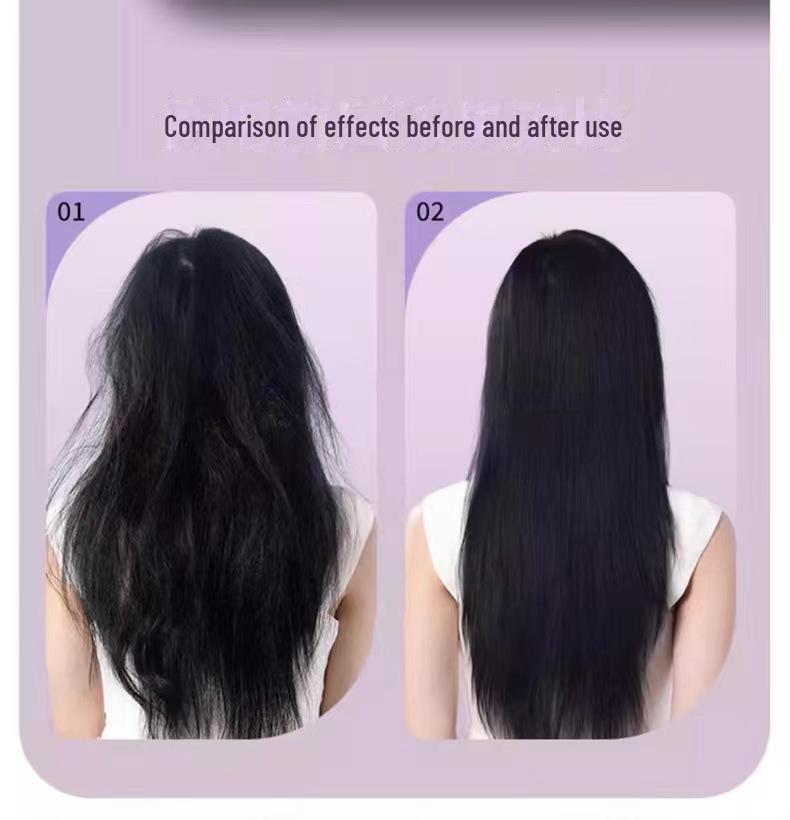 Беспроводная электрическая расческа для выпрямления и завивки волос с отрицательными ионами — инструмент для укладки двойного назначения