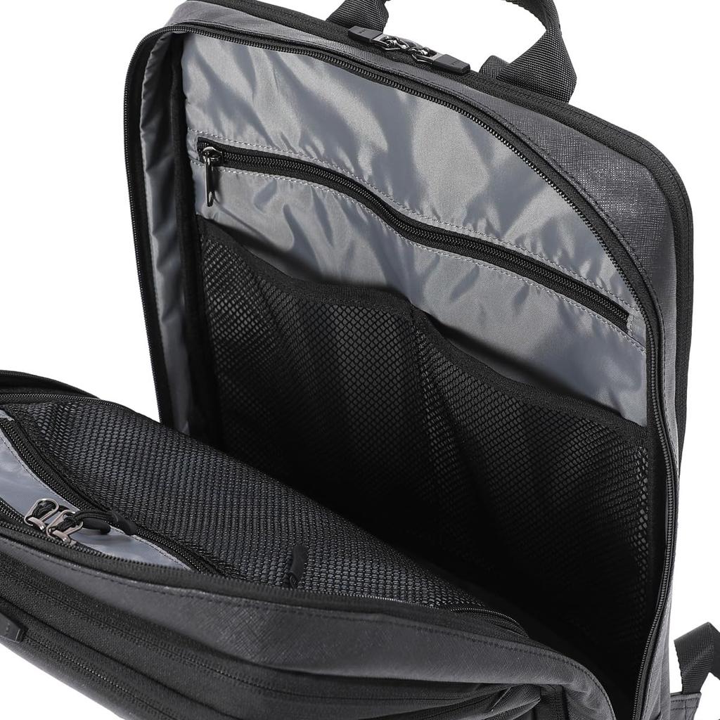 Bermas DULITE FLEX 2-Layer Backpack 42cEX6c Saffiano Pattern